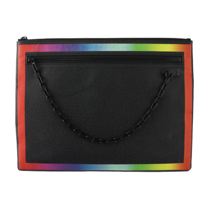 Louis Vuitton Taiga  Leather Clutch Bag