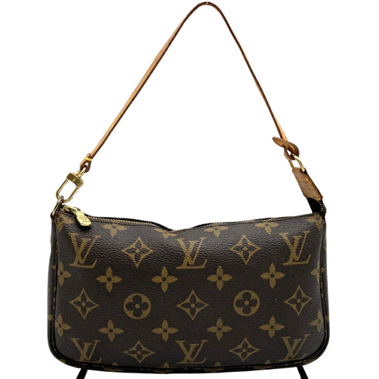 Louis Vuitton Pochette Accessoires  Canvas Clutch Bag