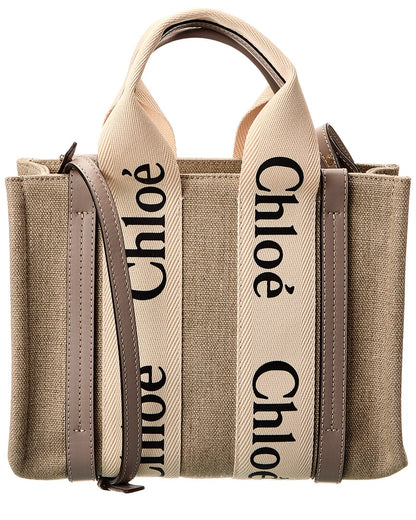 CHL - CC o? Woody Small Canvas & Leather Tote