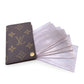LOUIS VUITTON   Monogram Porte Carte Pression Card Case Holder