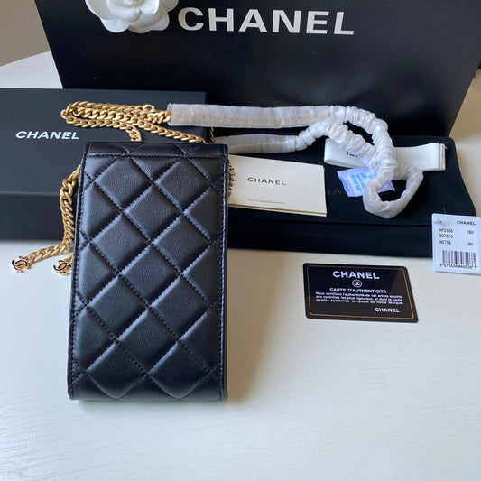 CHL - Phone Holder Black Bag For Women 15cm/6in