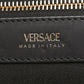 Versace Canvas Baroque Print Medusa Large Tote Black