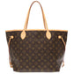 Louis Vuitton Monogram Neverfull MM Pivoine Tote Bag LV