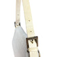 Fendi   Beaded Baguette White