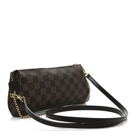 Louis Vuitton Damier Ebene Eva Clutch