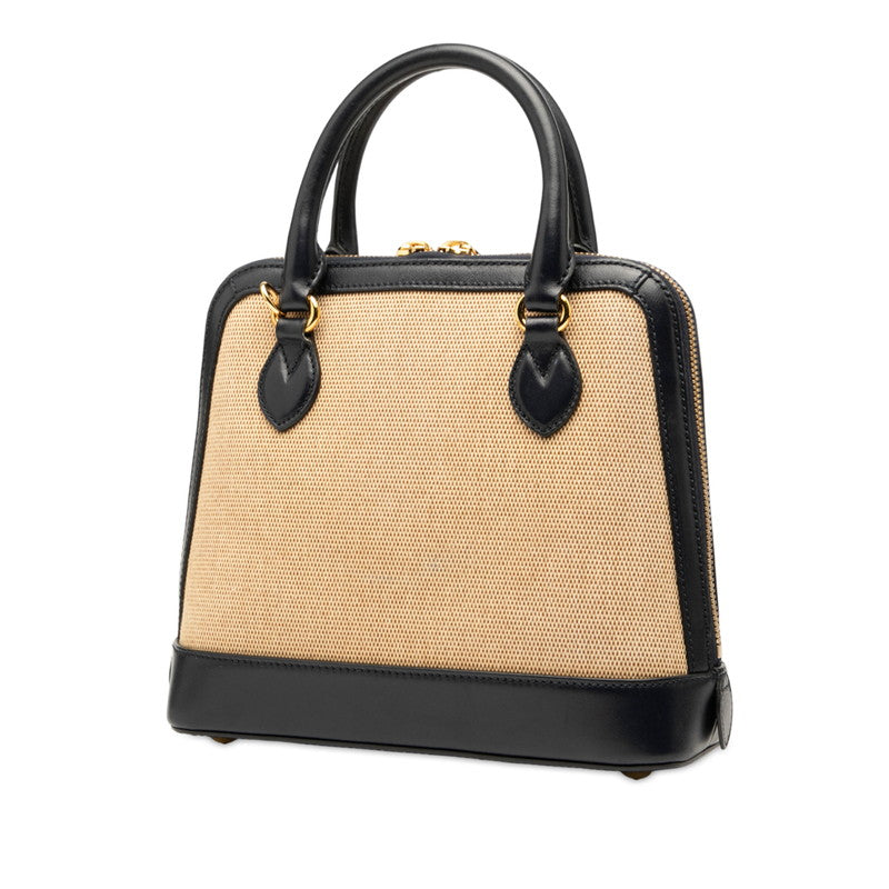 Gucci Horsebit 1955 Canvas Leather 2way Bag