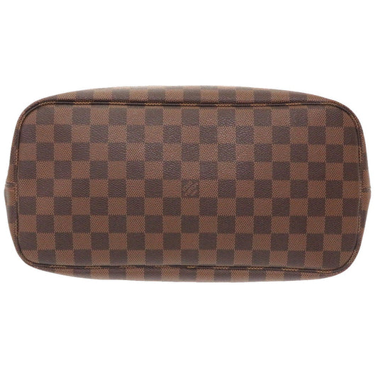 Louis Vuitton Damier New Neverfull MM Rose Ballerine Tote Bag LV