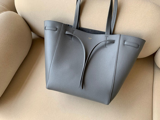 CE Small Cabas Phantom In Soft Grained Grey For Women 12in/31Amelia189023TNI.10DC