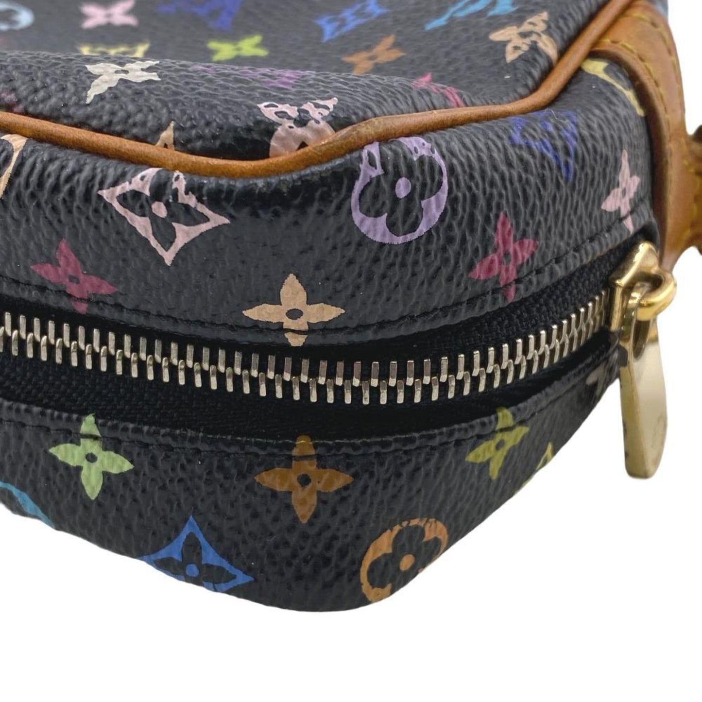 Louis Vuitton Pochette  Leather Clutch Bag