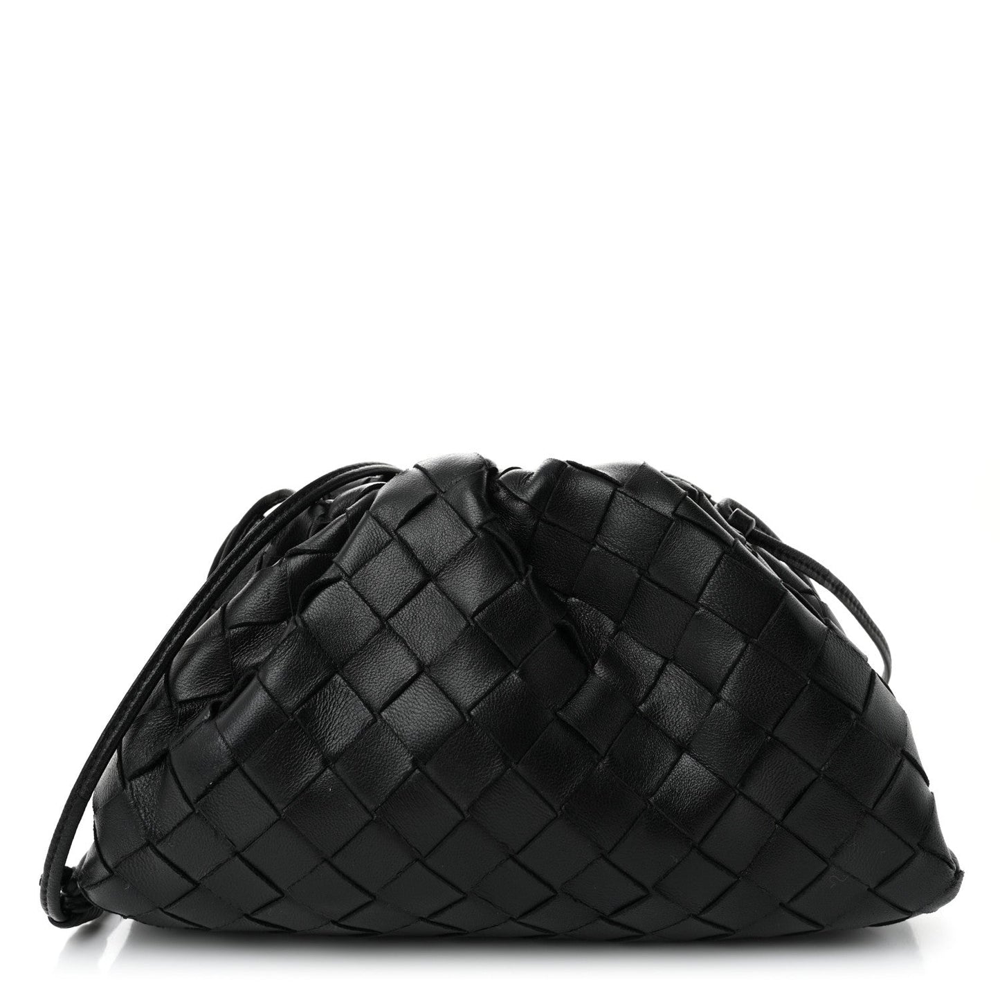 Bottega Veneta Nappa Intrecciato The Mini Pouch Black