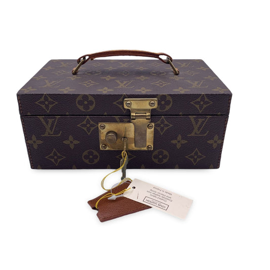 LOUIS VUITTON   Monogram Canvas Boite A Tout Jewellery Case