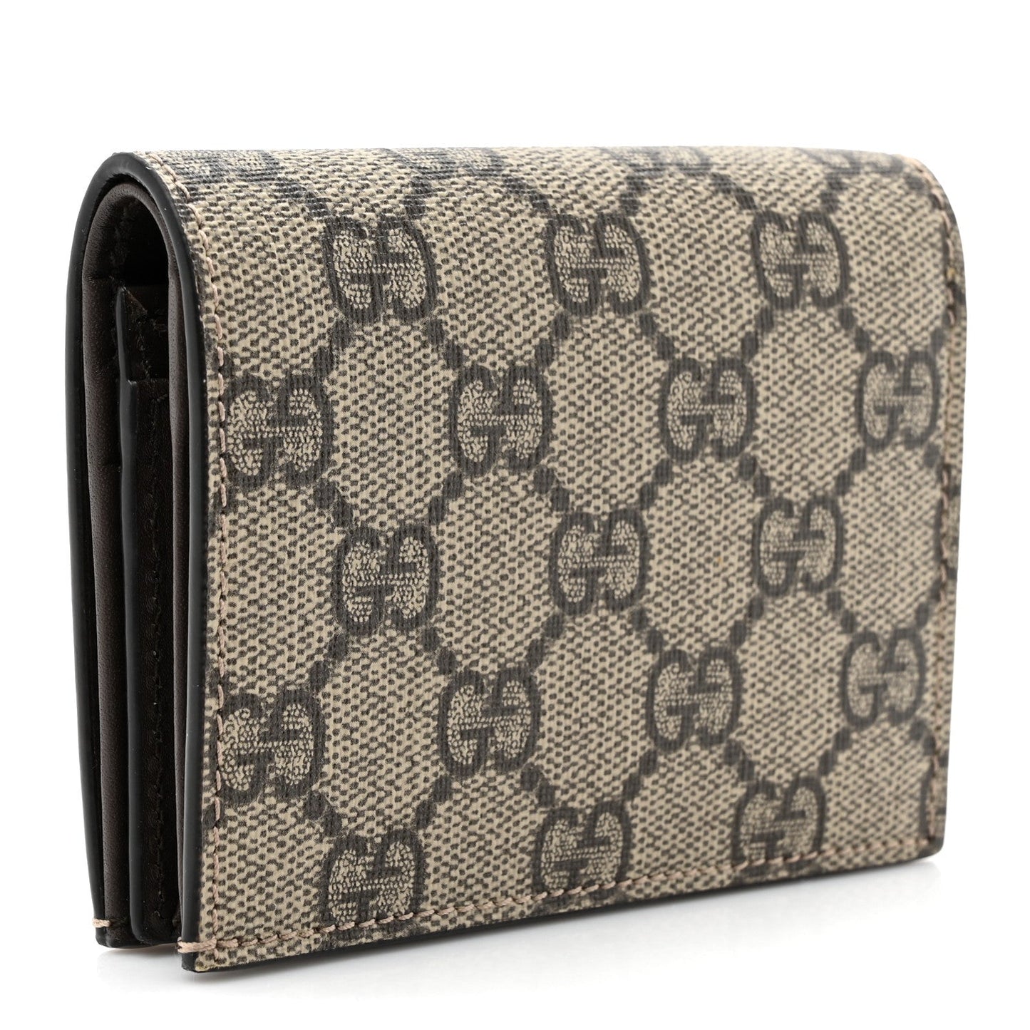 Amelia GG Supreme Monogram Card Case Beige