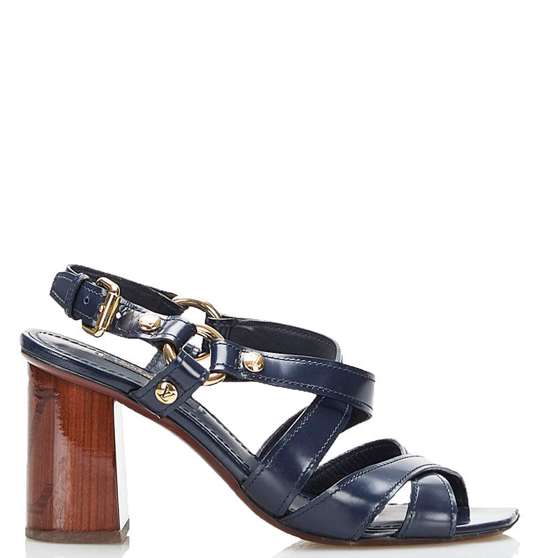 Louis Vuitton, Louis Vuitton, Sandals, Navi Brown,
