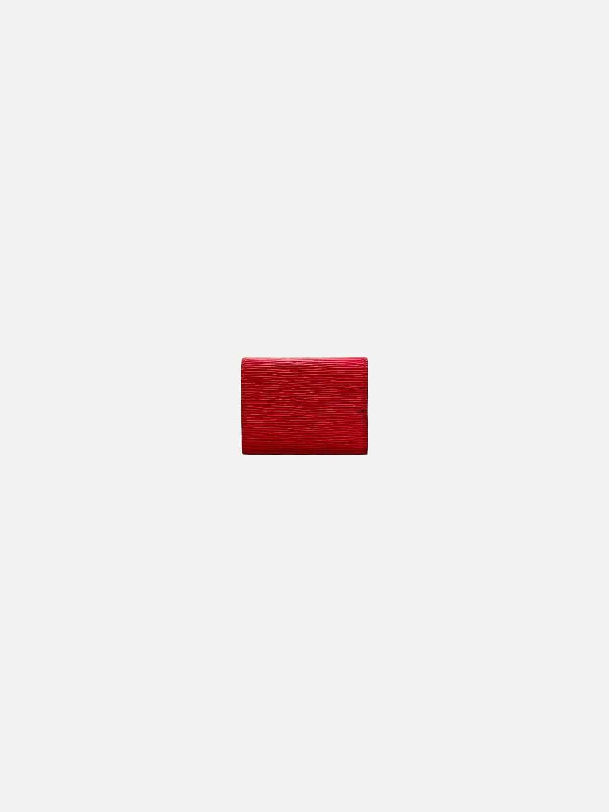 LOUIS VUITTON Red Card Holder
