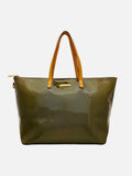 LOUIS VUITTON Bellevue Green Monogram Tote Bag