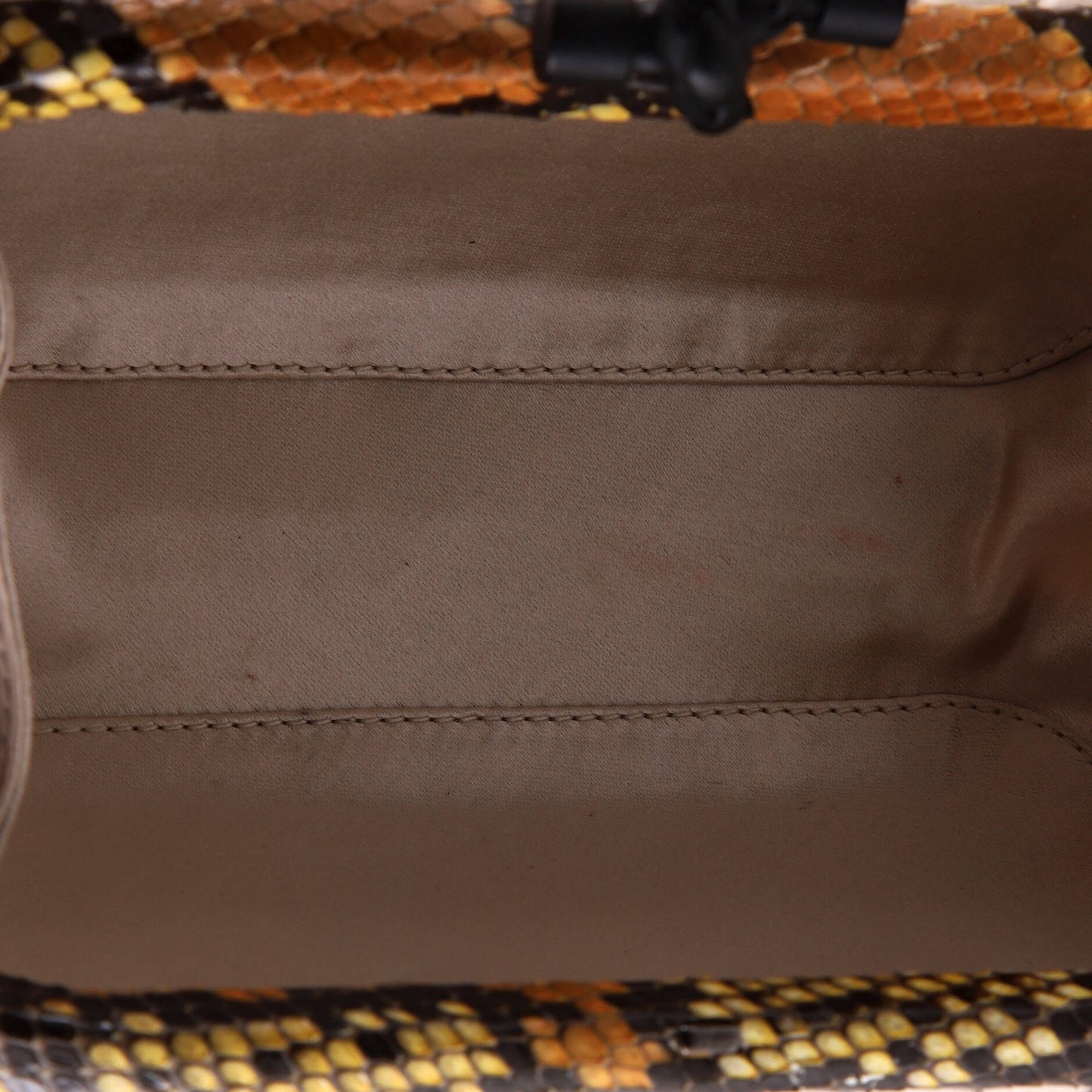 Box Knot Clutch Intrecciato Satin Small