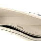 Amelia Canvas Vitello King FF Embroidered Baguette White Black
