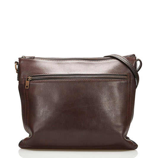 Louis Vuitton Utah Sacca M92073 Coffee Brown Leather Men Louis Vuitton