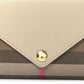 Amelia Calfskin Ho    Check Hannah Wallet with Detachable Strap Beige