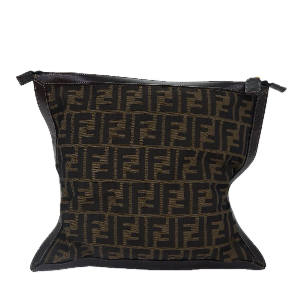 Fendi Zucca  Canvas Clutch Bag
