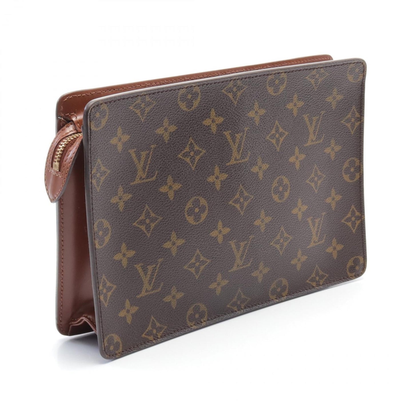 Louis Vuitton Monogram Pochette Homme Canvas Clutch Bag