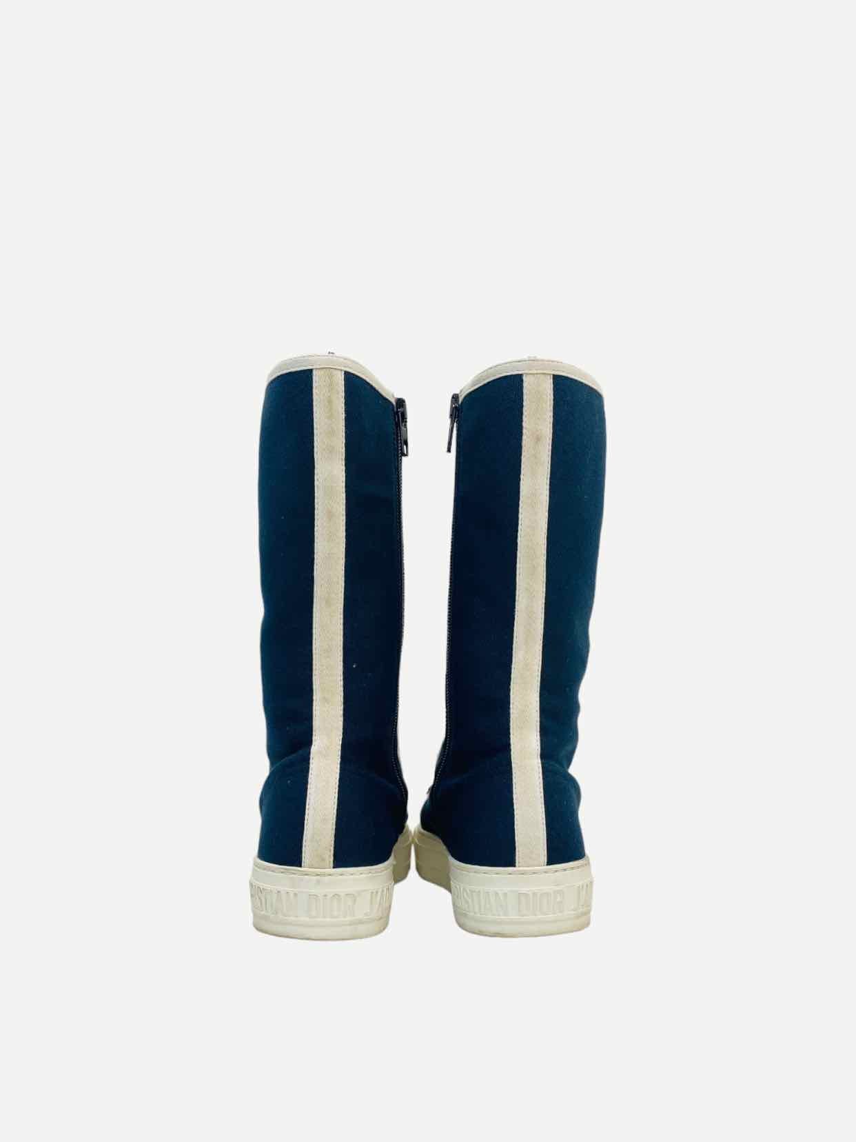 DIOR Walk'n'Dior Navy Blue Size EU 36 Sneakers