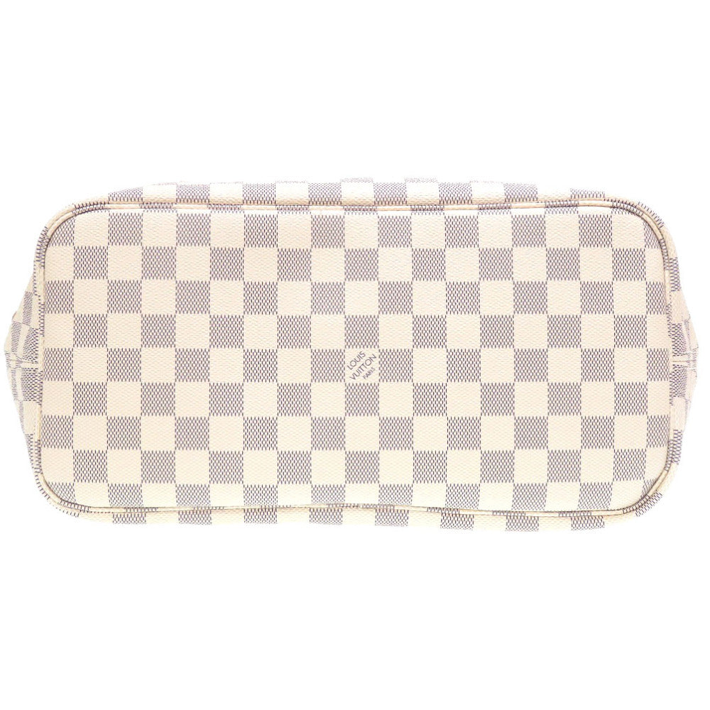 Louis Vuitton Damier Azur Neverfull MM Tote Bag LV