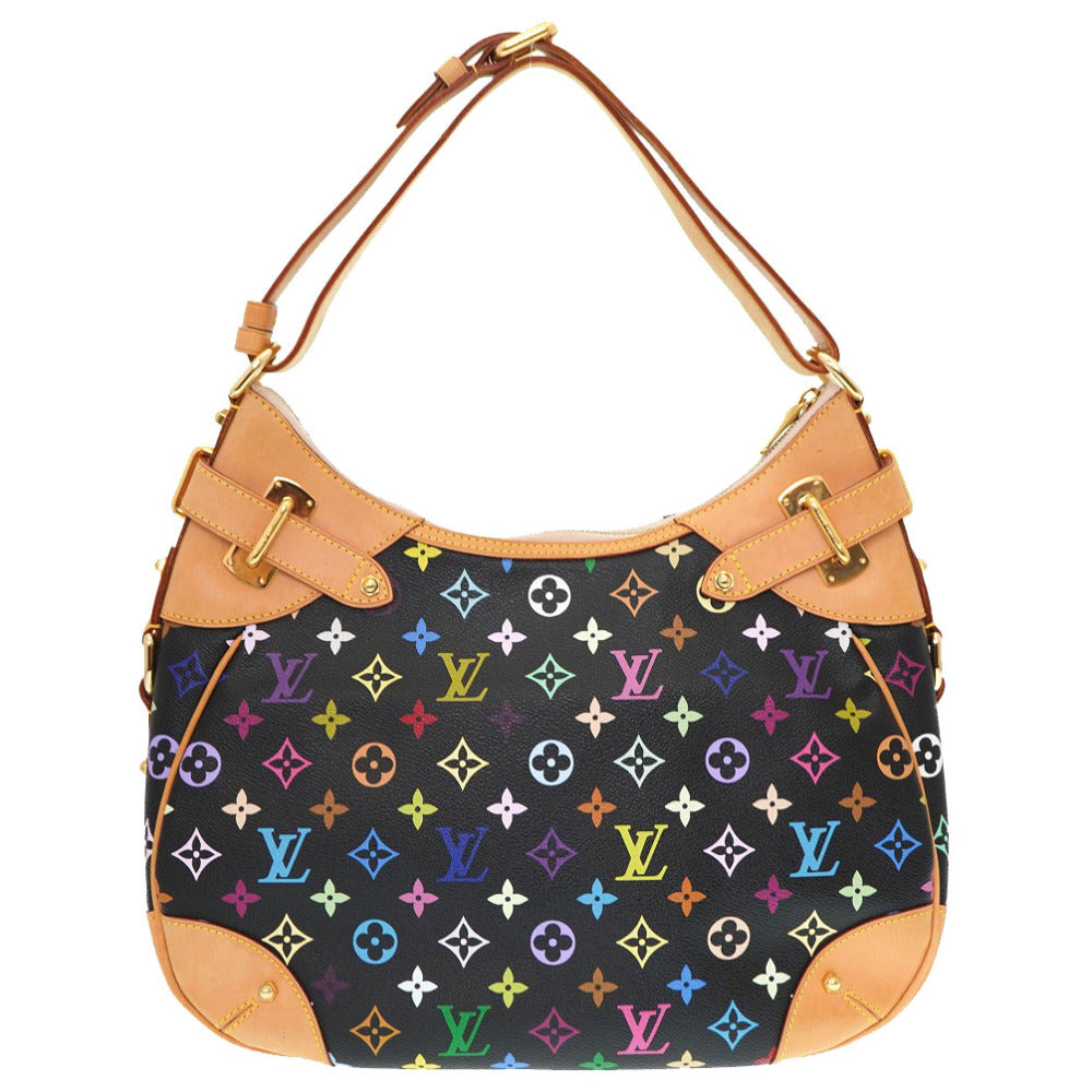 Louis Vuitton Monogram Multicolor Greta Noir Shoulder Bag