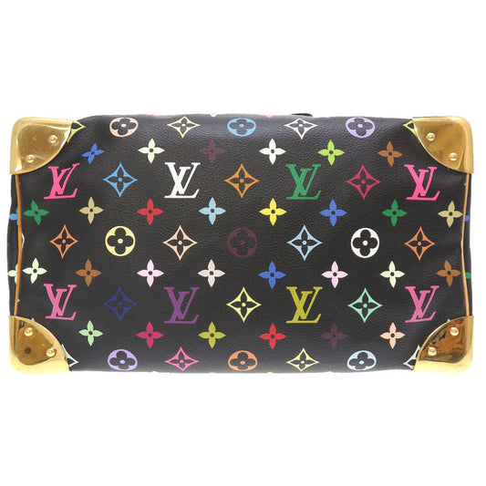 Louis Vuitton Monogram Multicolor Speedy 30 Noir Handbag
