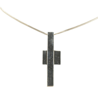 Gucci Cross Motif SV925 Necklace