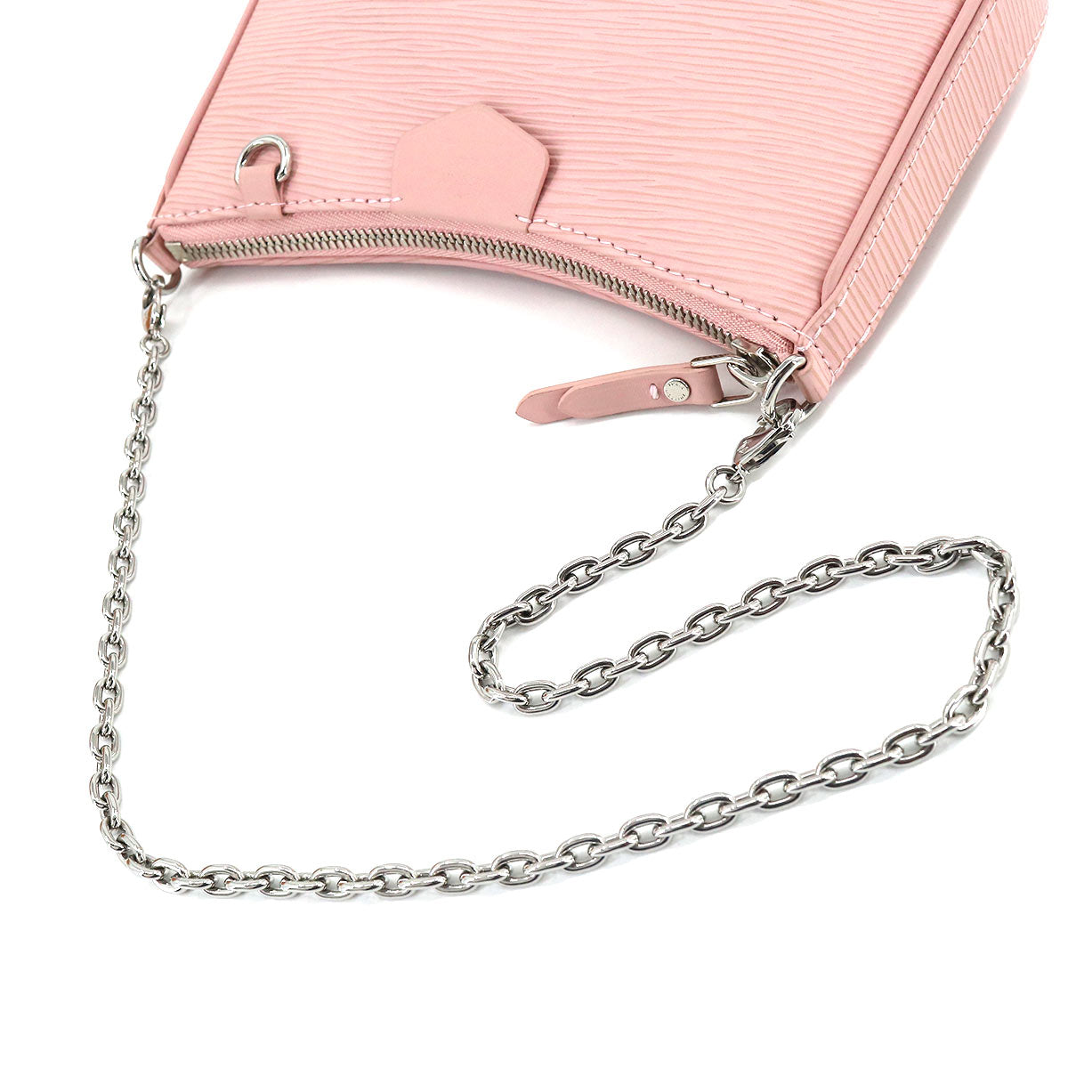 Louis Vuitton Epi Easy Pouch Shoulder Bag Leather Rose Ballerine Pink