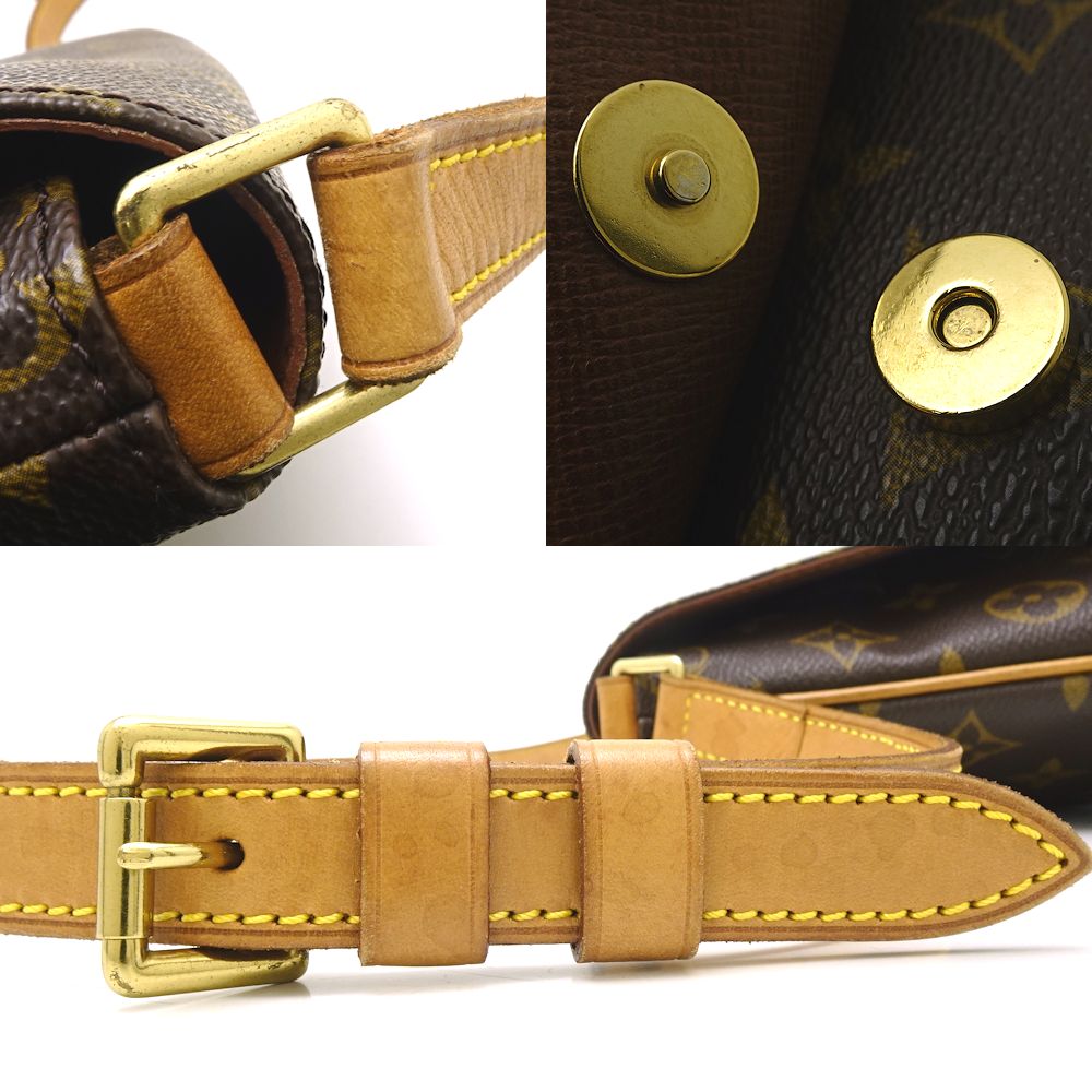 Louis Vuitton Monogram M tte Tango Shoulder Brown