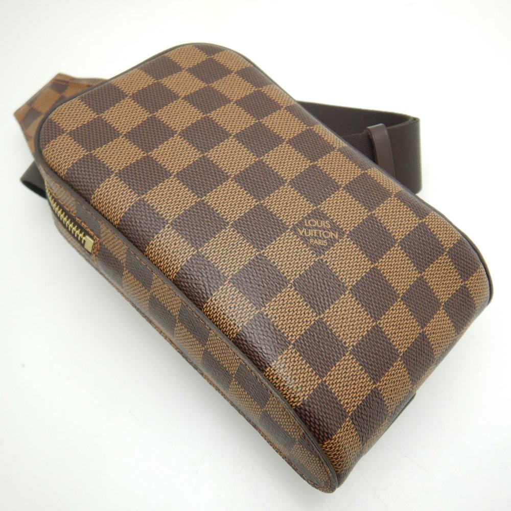 Louis Vuitton Damier Jeronimos Ebene Body Bag Brown