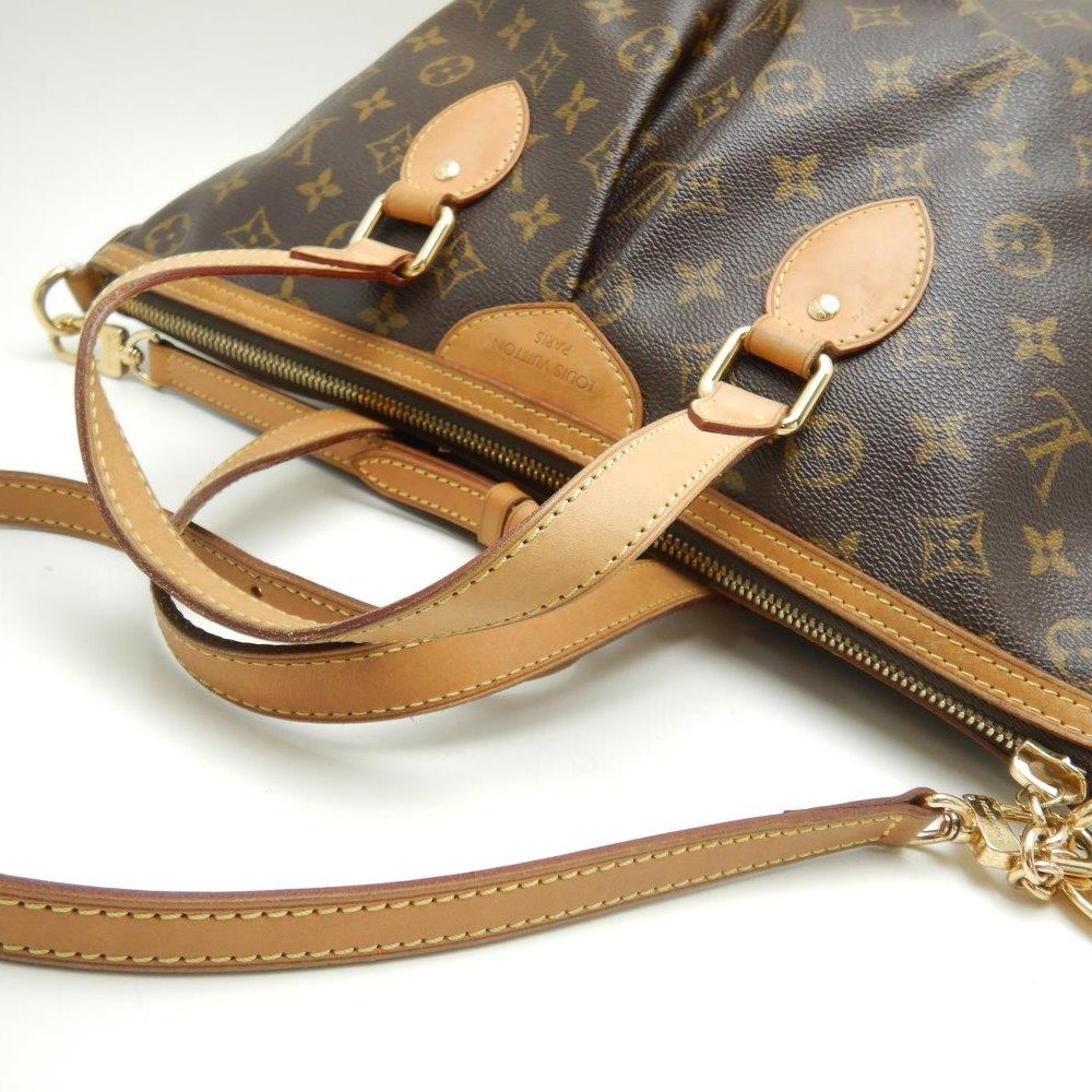 Louis Vuitton Monogram Palermo PM Brown 2WAY Bag