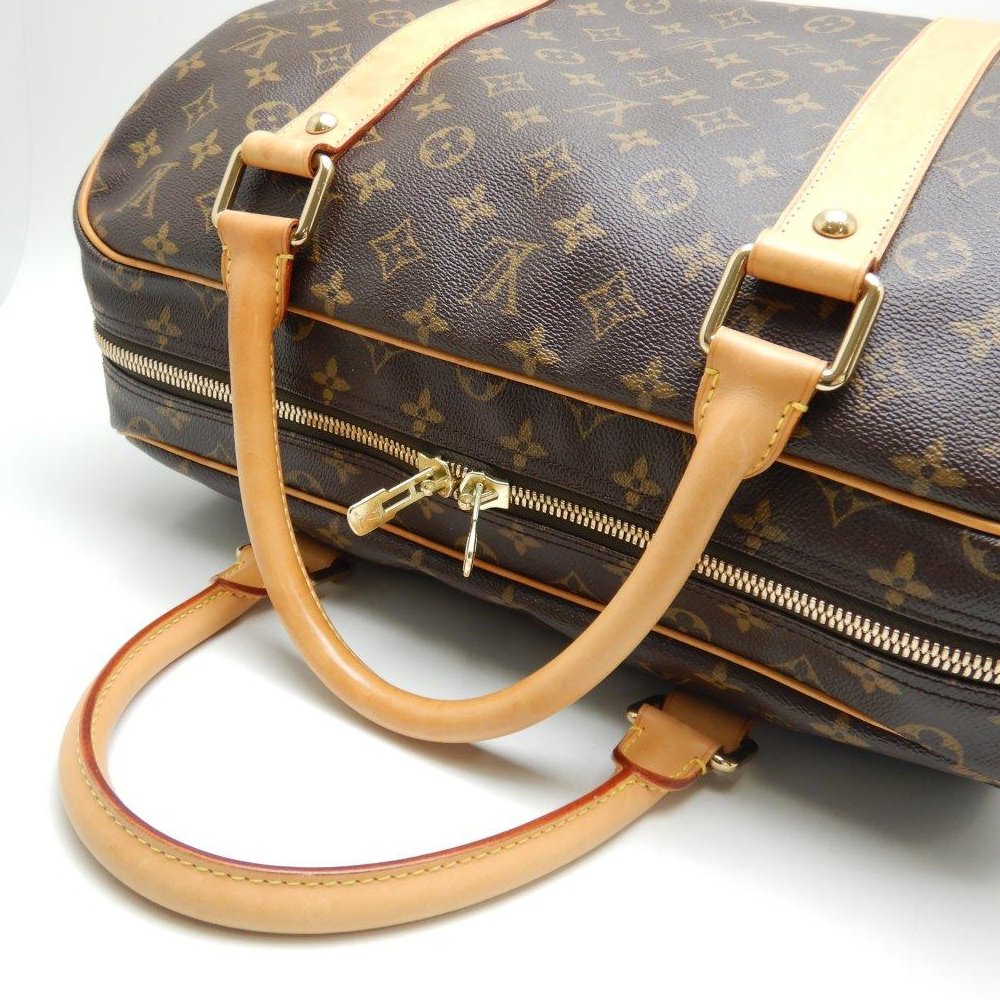 Louis Vuitton Monogram Carryall Brown Boston Bag