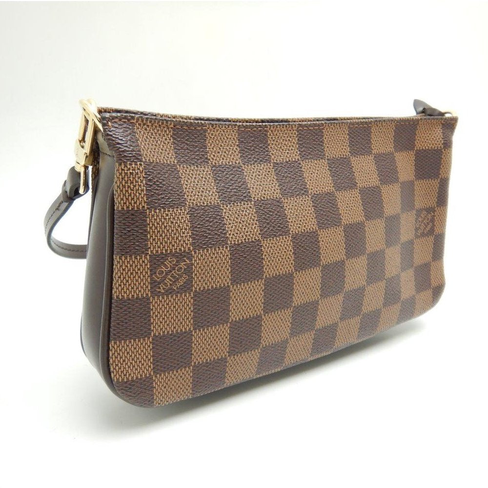 Louis Vuitton Damier Navona Ebene Accessory Pouch Brown
