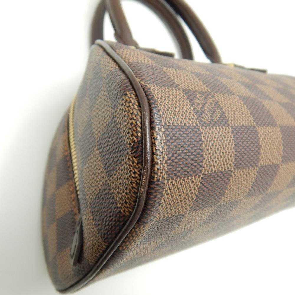 Louis Vuitton Damier Rivera Mini Ebene Handbag Brown