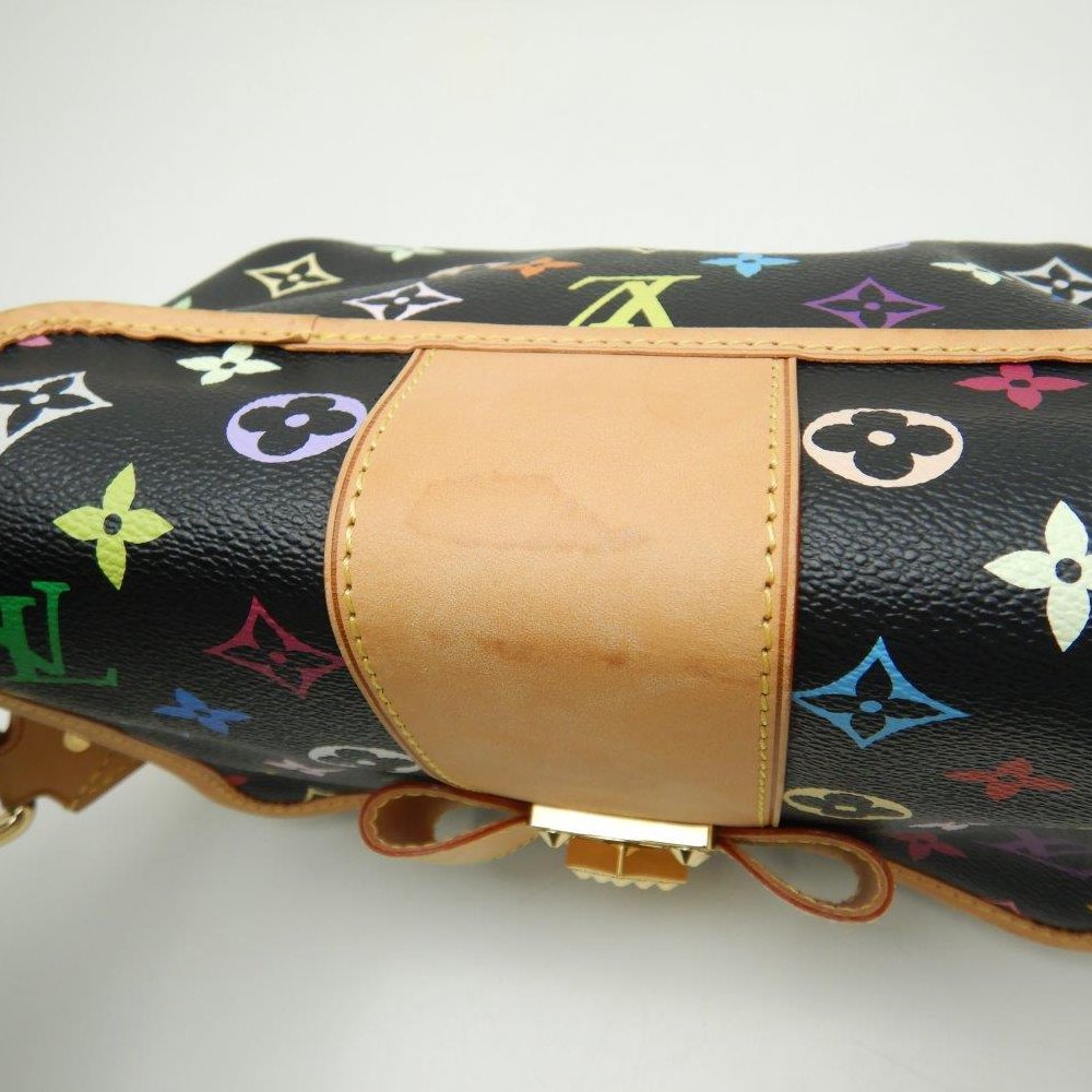 Louis Vuitton Multicolor Patty Noir Shoulder Bag Black