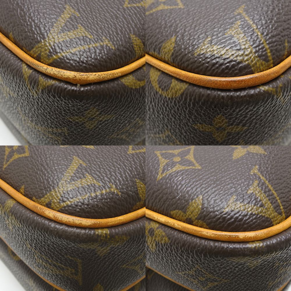 Louis Vuitton Monogram Reporter PM Brown Shoulder Bag