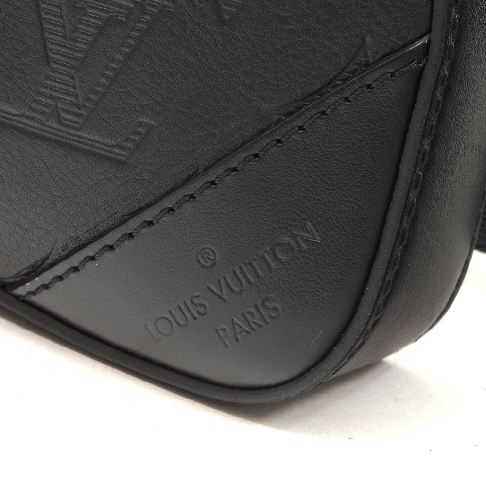 Louis Vuitton Duo Messenger Monogram Shadow Noir Crossbody Bag Shoulder Bag