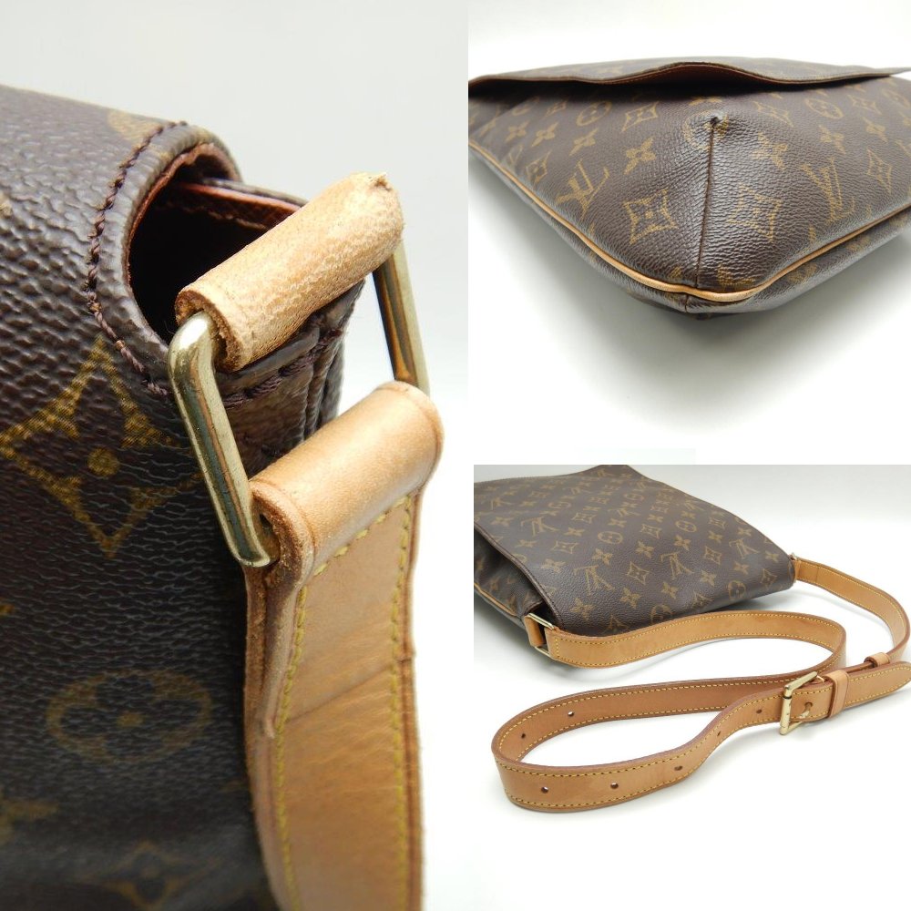 Louis Vuitton Monogram M tte Brown Shoulder Bag