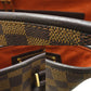Louis Vuitton Damier Manosque PM Ebene Tote Bag Brown