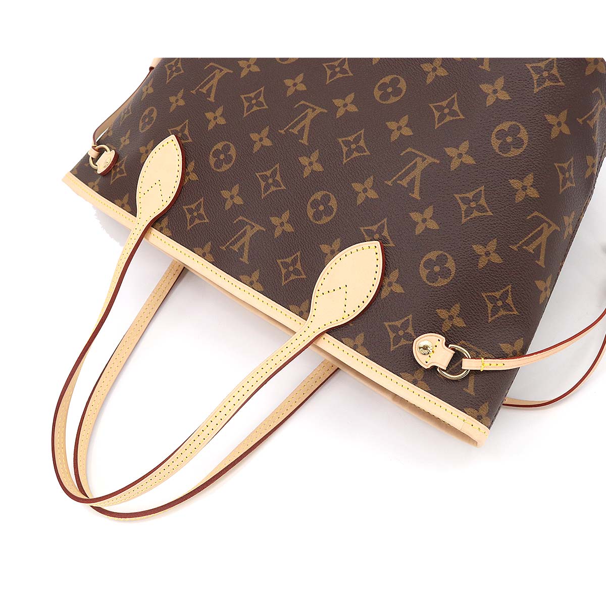 Louis Vuitton Monogram Neverfull PM Tote Bag Brown
