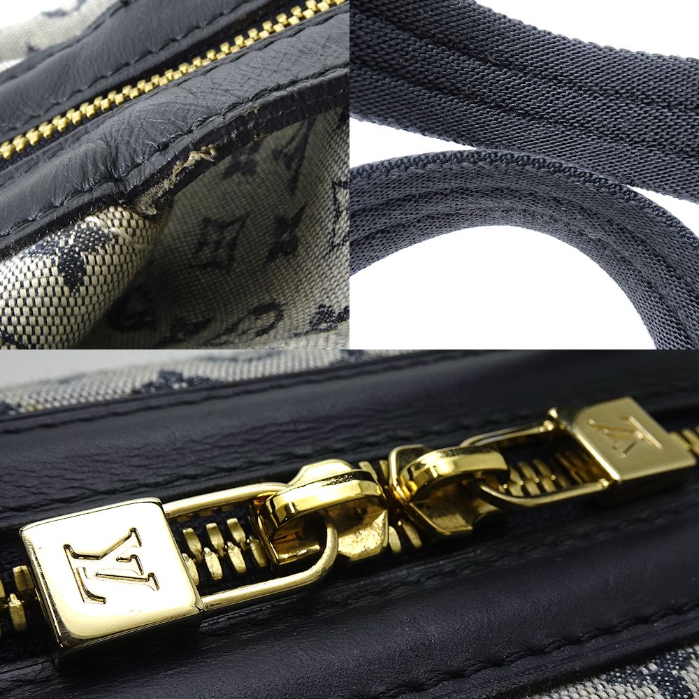 Louis Vuitton Monogram Mini Josephine PM Blue Handbag
