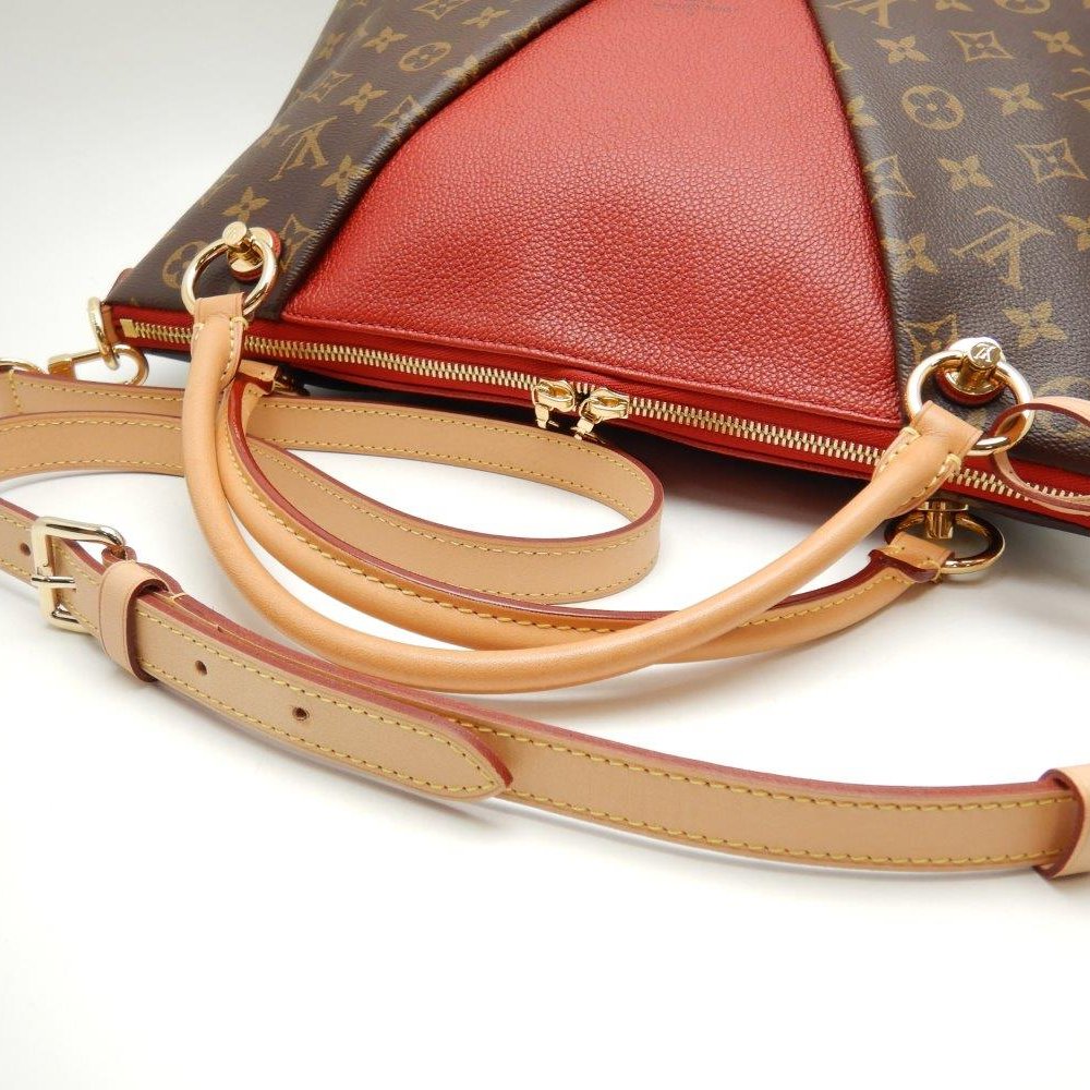 Louis Vuitton Monogram V Tote MM Cerise 2WAY Bag