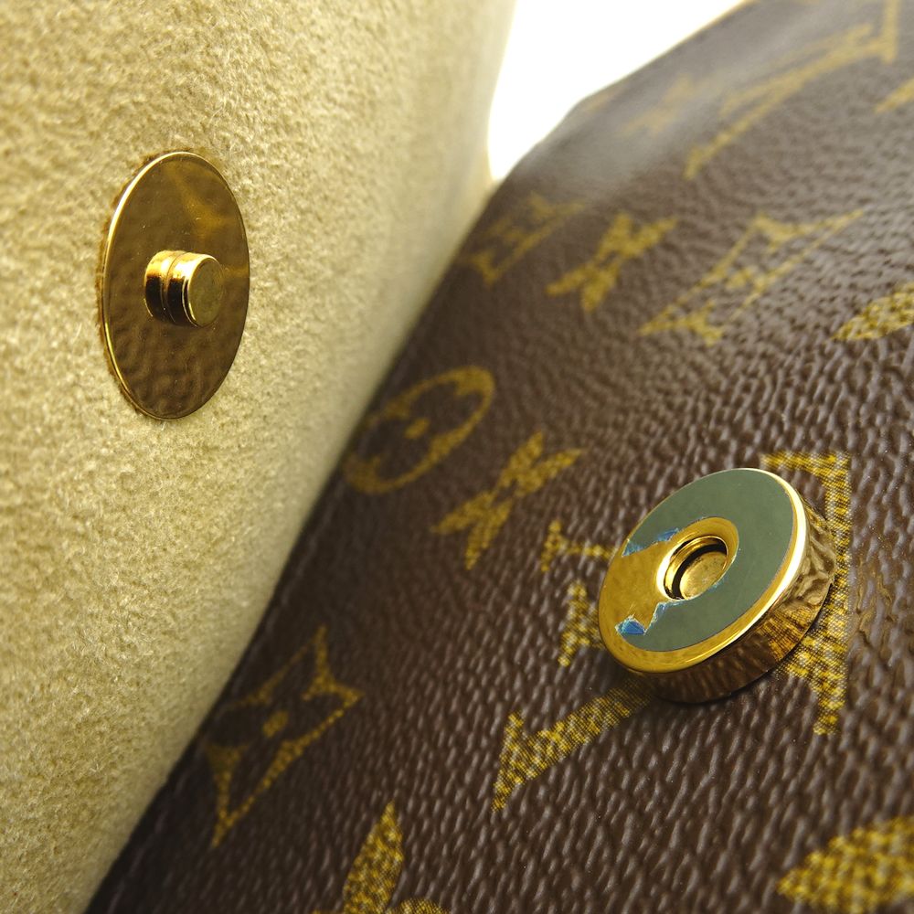Louis Vuitton Monogram Pochette Twin GM Brown 2WAY