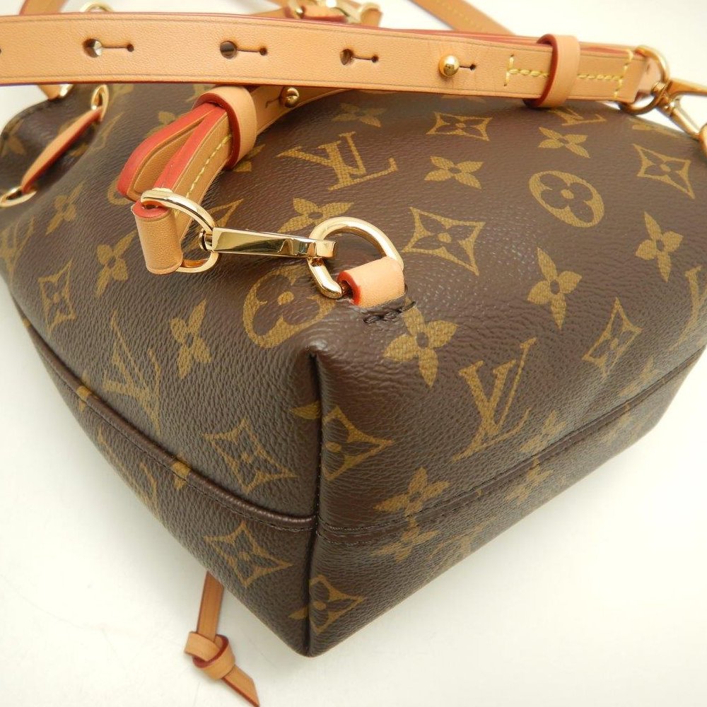 Louis Vuitton Monogram Montsouris NM BB Brown Mini Backpack