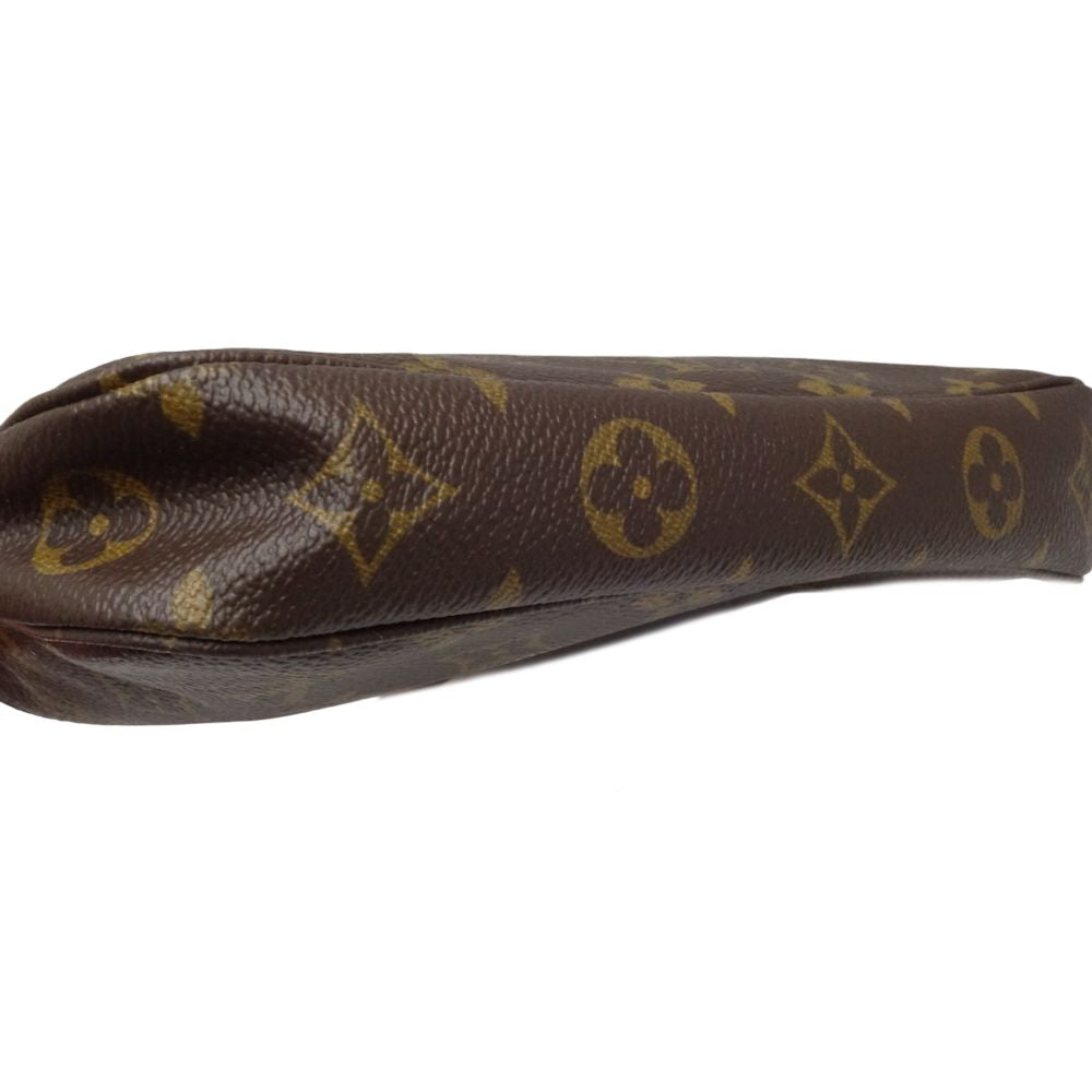 Louis Vuitton Monogram Pochette Accessoire Handbag Brown