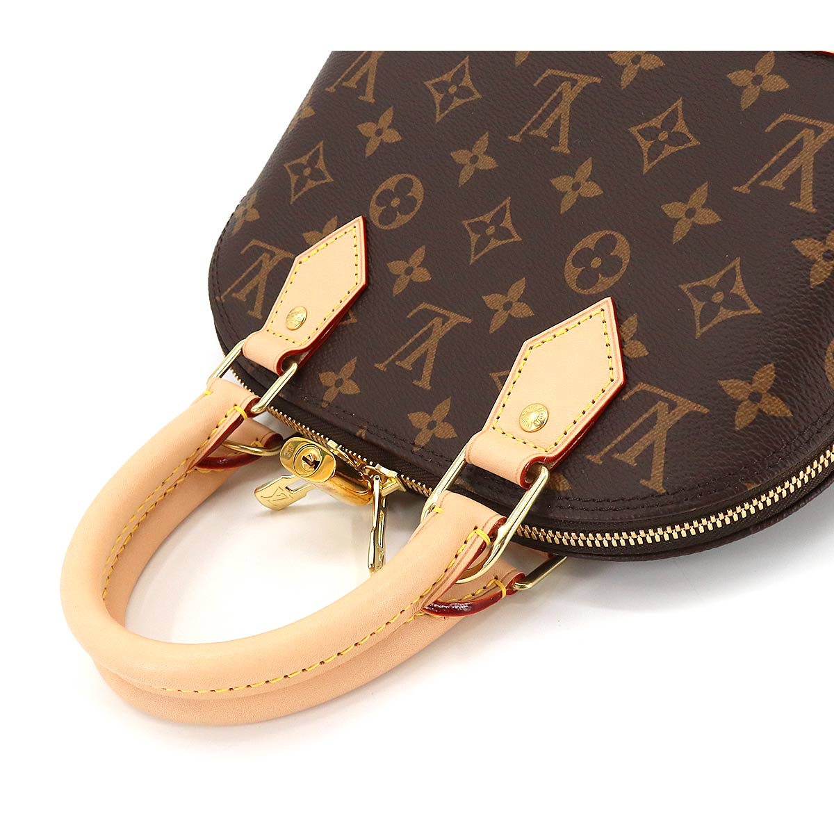 Louis Vuitton Monogram Alma BB 2 Way Hand Shoulder Bag Brown