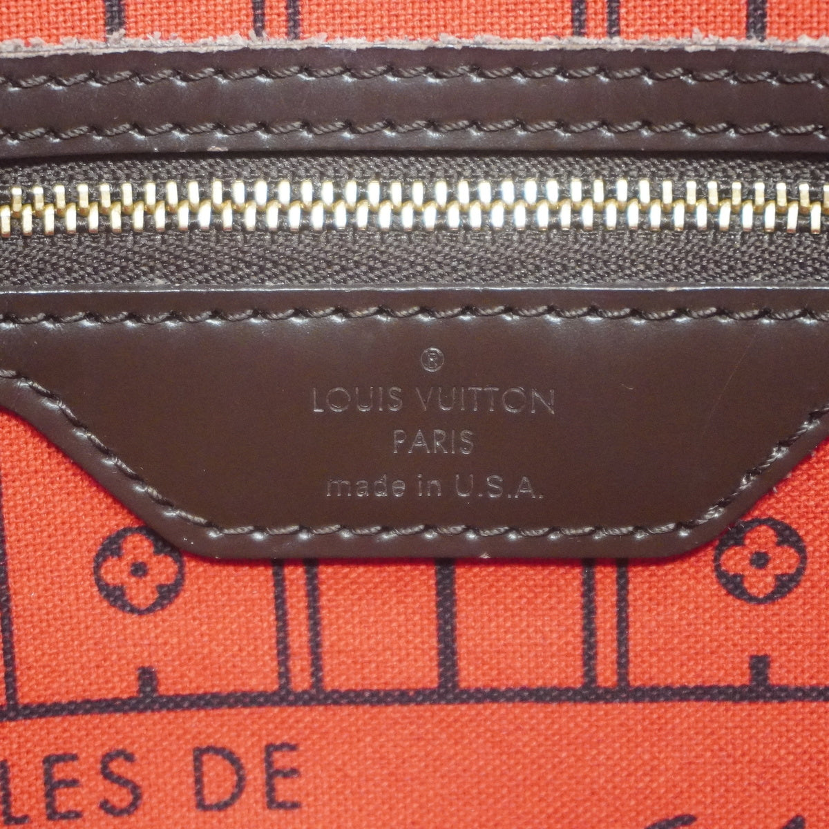 Louis Vuitton Damier Neverfull MM Neverfull Tote Bag